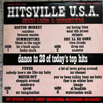 Popcorn Lp's Hitsville U.S.A. Dance To 28 Of Today's Top Hit beschikbaar voor biedingen