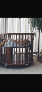 Bopita Rondo box – rosewood – ronde box – mooie staat, Kinderen en Baby's, Babyparken, Ophalen, Gebruikt, Rond, In hoogte verstelbaar