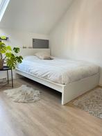 MALM Bed frame (wit, 140x200cm) - twijfelaar IKEA, Huis en Inrichting, Ophalen, Twijfelaar, Wit