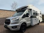 Ford Zefiro *NIEUW+AUTOMAAT* 2xAirco/Tv+Chromecast/XL GARAGE, Caravans en Kamperen, Mobilhomes, Automaat, Ford, Elektrische ramen