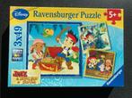 Puzzel 3x49 - Jake and the never land pirates, Ophalen, 10 tot 50 stukjes, Zo goed als nieuw, 4 tot 6 jaar