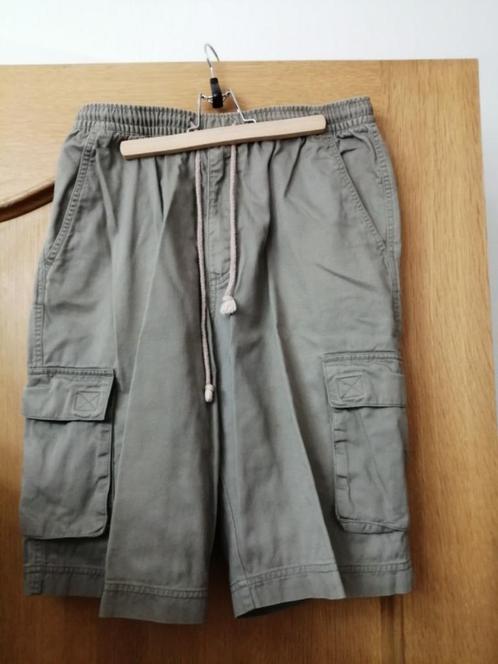 short brun kaki 3 suisses pour homme, Kleding | Heren, Broeken en Pantalons, Zo goed als nieuw, Maat 48/50 (M), Overige kleuren