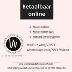 Betaalbare website, webshop, mobiele app, Zoekmachine-optimalisatie
