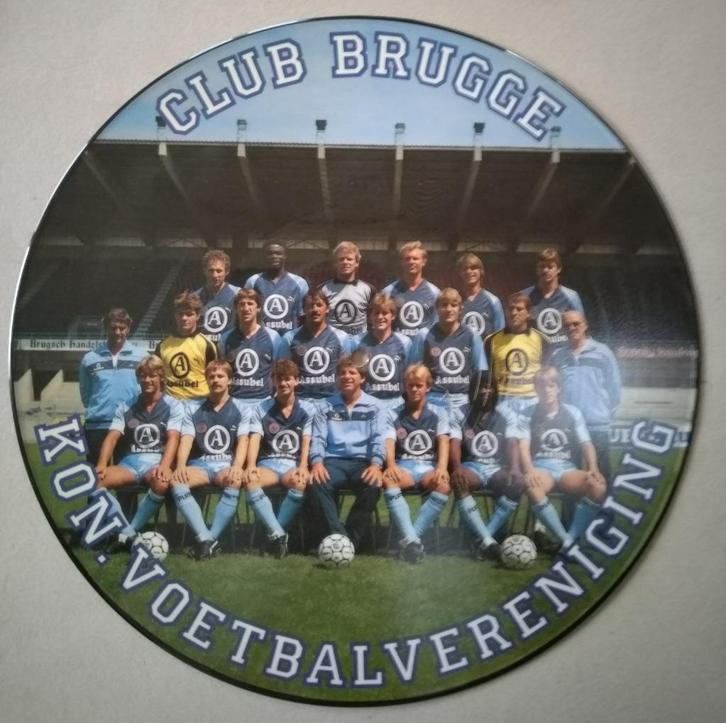 K.V. Club Brugge -  1986 - LP  VOETBAL - Picture Disc, Cd's en Dvd's, Vinyl | Verzamelalbums, Gebruikt, Overige genres, 12 inch