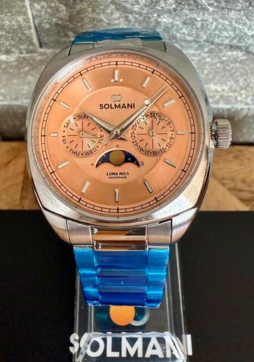 SOLMANI LUNA SPORT MOONPHASE MET 500€KORTING! 💯%NIEUW! beschikbaar voor biedingen