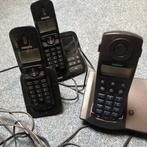 Set van 3 draadloze telefoons, Télécoms, Utilisé, Enlèvement ou Envoi, 3 combinés