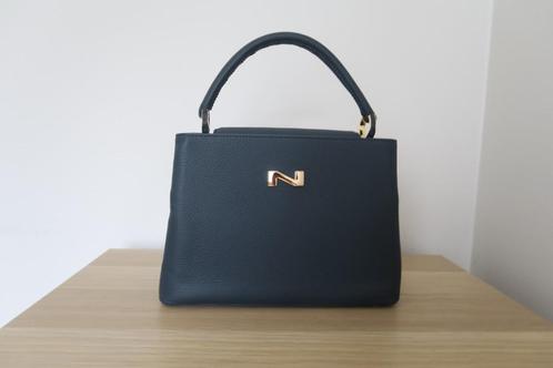Blauwe handtas Nathan Baume - Magnolia, Handtassen en Accessoires, Tassen | Damestassen, Nieuw, Handtas, Blauw, Ophalen of Verzenden