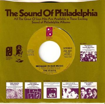 single O'Jays - Message in our music beschikbaar voor biedingen