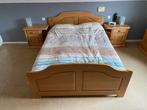 2-persoonsbed 150x200, in Amerikaanse eik, model Mexico, Huis en Inrichting, Slaapkamer | Complete slaapkamers, Ophalen, Gebruikt
