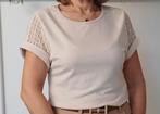 T-shirt beige/ecru maat S, ANDERE, Beige, Nieuw, Ophalen of Verzenden