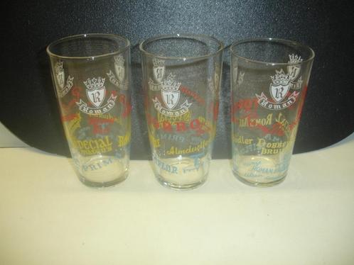 Bierglas Roman, 20cl, brij. Roman Oudenaarde, Verzamelen, Biermerken, Zo goed als nieuw, Glas of Glazen, Overige merken, Ophalen of Verzenden