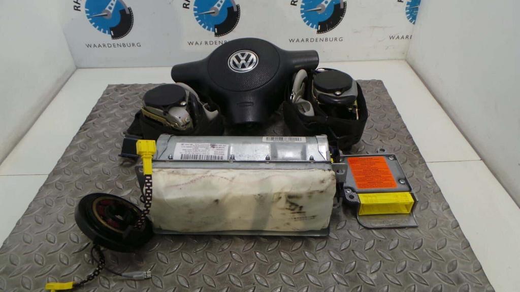 Polo 6n2 airbagset  2001, Autos : Pièces & Accessoires, Tableau de bord & Interrupteurs, Volkswagen, Utilisé, Enlèvement ou Envoi