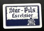 bier brouwerij Excelsior Star pils losse speelkaart, Comme neuf, Carte(s) à jouer, Enlèvement ou Envoi