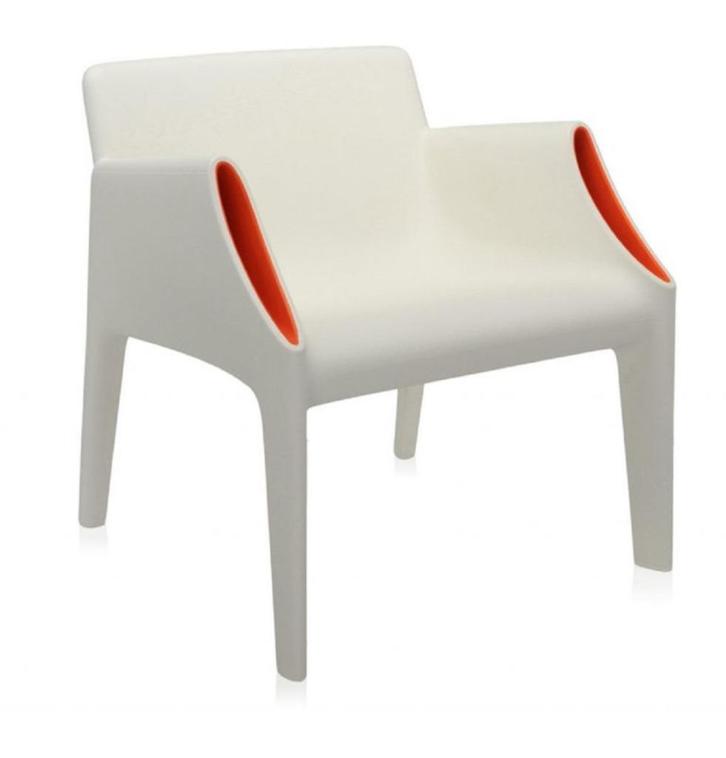 "Kartell Philippe Starck   Magic Hole Fauteuil stoel x 4, Huis en Inrichting, Stoelen, Nieuw, Vier, Kunststof, Wit, Ophalen