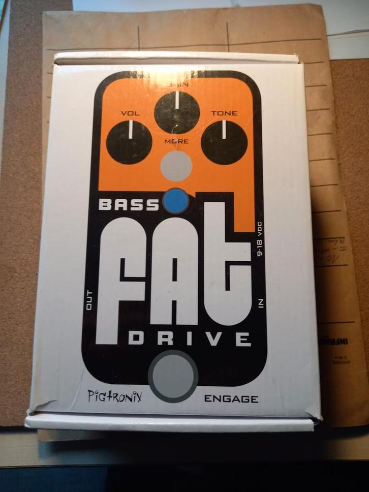 Diverse pedalen bas Pigtronix, Onerr, Mooer; Line 6, DOD, Muziek en Instrumenten, Effecten, Zo goed als nieuw, Chorus, Delay of Echo