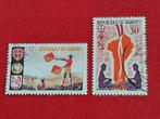 Dahomey 1966: scouts, landkaart, Postzegels en Munten, Ophalen of Verzenden, Overige landen, Gestempeld
