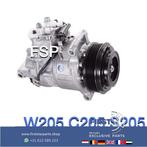 W205 C205 aircopomp Mercedes C Klasse 2018 airco klima pomp, Gebruikt, -, Ophalen of Verzenden, -