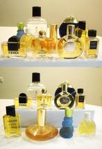 Lotnummer 23-10 Parfume-guerlain Hermès Fendi miniaturen..., Miniatuur, Zo goed als nieuw, Verzenden
