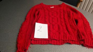 Gebreide kabeltrui  maat 36 beschikbaar voor biedingen