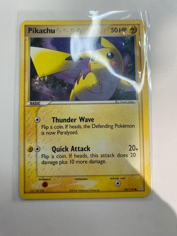 Pikachu #78/110 Holon Phantoms beschikbaar voor biedingen