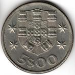 Portugal : 5 escudos 1979 KM#591 Réf 14243, Timbres & Monnaies, Monnaies | Europe | Monnaies non-euro, Enlèvement ou Envoi, Monnaie en vrac