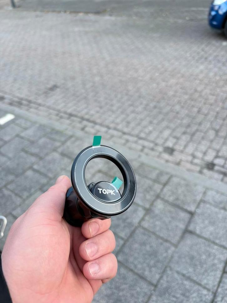 Magnetische telefoonhouder auto – TOPK – nieuw, Auto-onderdelen, Klein materiaal, Ophalen of Verzenden