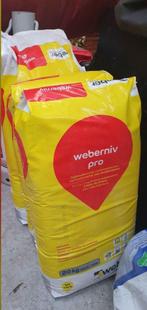 Weberniv pro 20 kg : 3 zakken, Ophalen, Nieuw, Beton, Overige typen