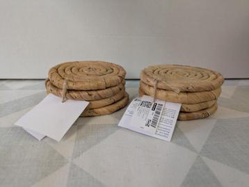 STAMSILL 8 onderzetters handgemaakt ikea beschikbaar voor biedingen