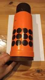 Gourde vintage orange à pois noirs, Enlèvement ou Envoi