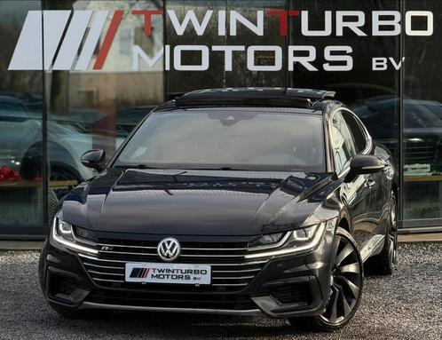 Volkswagen Arteon Rline 11/2017 Full option, Auto's, Volkswagen, Bedrijf, Arteon, Diesel, Euro 6, 5 deurs, Automaat, Zwart, Ophalen of Verzenden