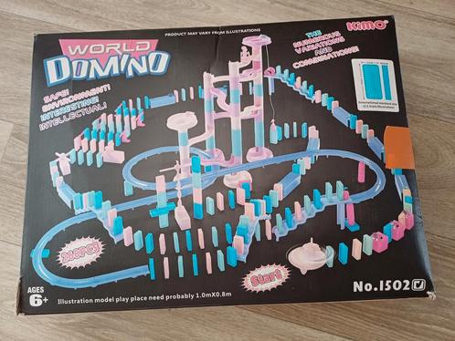 Knikkerbaan met dominoblokjes, Kinderen en Baby's, Speelgoed | Educatief en Creatief, Gebruikt, Ophalen