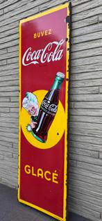 Emaille bord Coca-Cola, Ophalen, Zo goed als nieuw