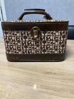 Beauty case, Bijoux, Sacs & Beauté, Boîtes de maquillage & Beauty case, Enlèvement ou Envoi, Avec serrure, Brun, Utilisé