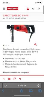 Hilti dd100 droogboor carotteuse diamantboor nieuw staat, Doe-het-zelf en Bouw, Gereedschap | Boormachines, Ophalen, Zo goed als nieuw