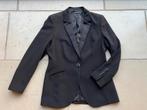 Zwarte klassieke dames blazer "Esprit", satijnen kraag, M:40, Maat 38/40 (M), Zwart, Zo goed als nieuw, Jasje