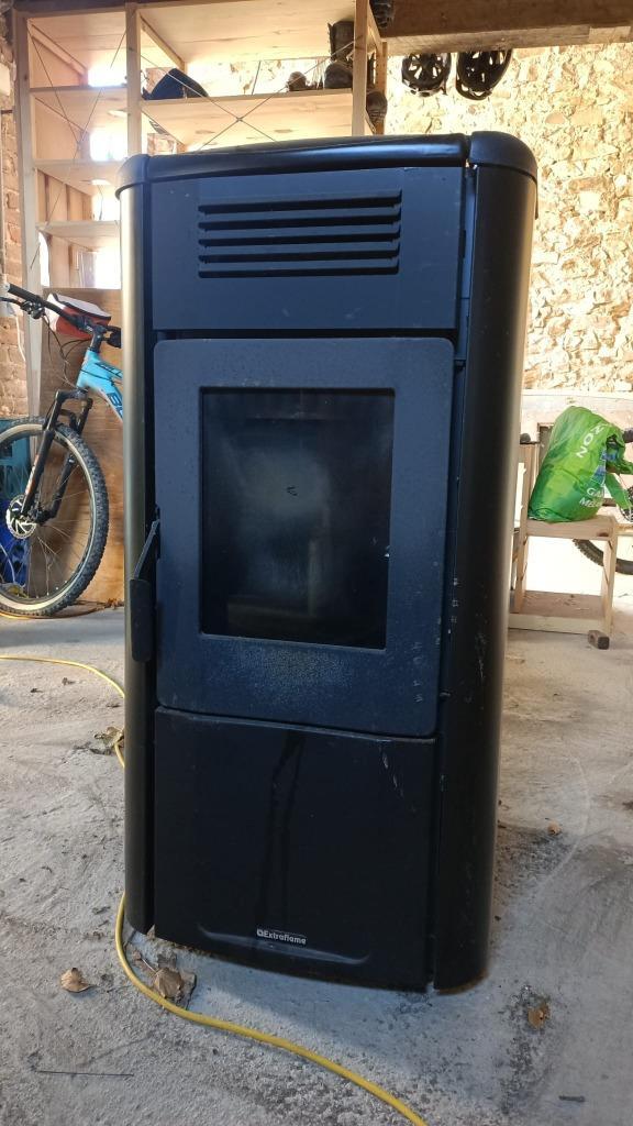 pellets Nordica extraflame viviana plus evo 11,4 kW, Huis en Inrichting, Kachels, Zo goed als nieuw, Pelletkachel, Ophalen