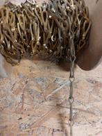 Decoratieve metalen ketting messingkleur, Ophalen