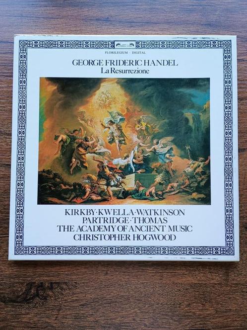 Handel - La Resurrezione (Hogwood) (3LP box), CD & DVD, Vinyles | Classique, Comme neuf, Baroque, 12 pouces, Enlèvement ou Envoi