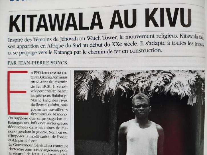 Kitawala secte indigène monuments coloniaux Belgisch Congo, Boeken, Geschiedenis | Nationaal, Gelezen, Ophalen of Verzenden