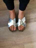 Gratis verzenden zilveren fuif festival plateau slippers 39, Nieuw, Slippers, Verzenden, Overige kleuren