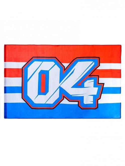 Andrea Dovizioso #04 vlag / flag 1852203 140 x 90 cm, Divers, Drapeaux & Banderoles, Neuf, Enlèvement ou Envoi