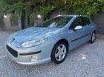 Peugeot 407 2.0i Executive*1ER PROPRIETAIRE*BOITE AUTOMA*AIR, Auto's, Zwart, Blauw, Parkeersensor, Velours