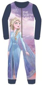 Disney Frozen Onesie Blauw - Maat 92/98, Kinderen en Baby's, Kinderkleding | Maat 92, Disney, Nacht- of Onderkleding, Meisje, Nieuw