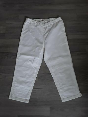 Witte driekwartsbroek Geisha Collection maat L  beschikbaar voor biedingen