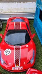 Ferari met afstandsbediening, Hobby en Vrije tijd, Modelbouw | Radiografisch | Auto's, Ophalen, Zo goed als nieuw