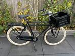 Hippe stoere Batavus transportfiets met kratje voor je tas!, Ophalen, Zo goed als nieuw, Batavus, Versnellingen