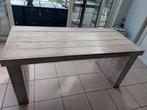 Steigerhouten eettafel met krukken, Ophalen, Gebruikt, Vier personen