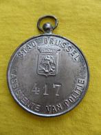 Dienstpenning Assistente Politie BRUSSEL : Zeldzaam (P5), Enlèvement ou Envoi, Gendarmerie, Ruban, Médaille ou Ailes