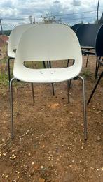 4 eetstoelen - 4 witte merk BULO, Huis en Inrichting, Ophalen, Gebruikt