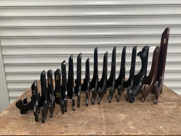 Vintage displays (kaderstandaards) - LOT beschikbaar voor biedingen